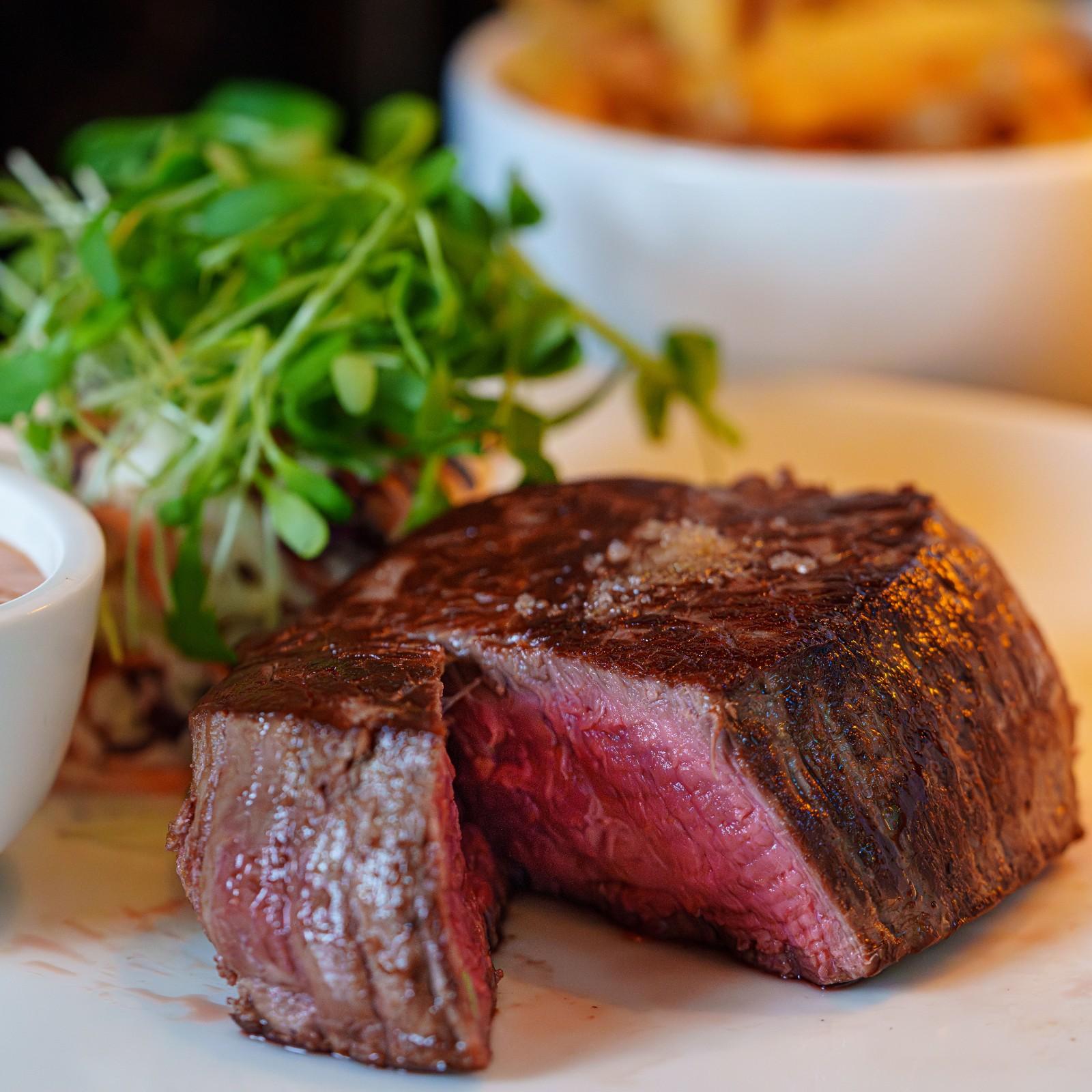 Carnivore restaurant table